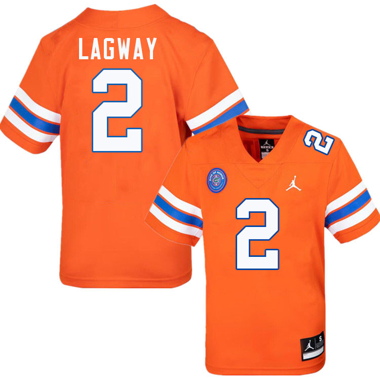 DJ Lagway Florida Jersey,Florida Gators #2 DJ Lagway Jersey Youth Uniforms-Throwback Orange DJ Lagway Florida Jersey,Florida Gators #2 DJ Lagway Jersey Youth Uniforms-Throwback Orange